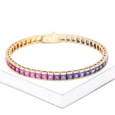 NEW YORK BRACELET IN 14K GOLD by EQUALLI.COM