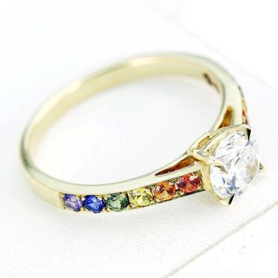 LAS VEGAS RING IN 14K GOLD by EQUALLI.COM