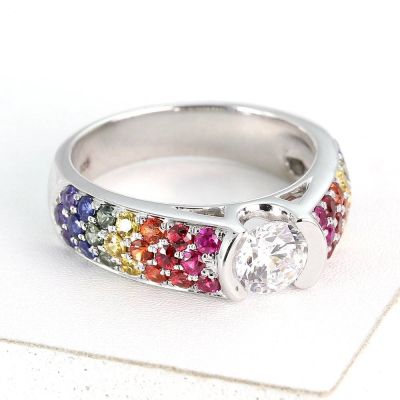 TOKYO RING IN STERLING SILVER by EQUALLI.COM