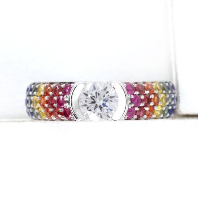 TOKYO RING IN STERLING SILVER by EQUALLI.COM