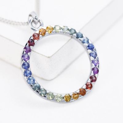 ORLANDO PENDANT IN STERLING SILVER by EQUALLI.com