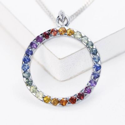 ORLANDO PENDANT IN STERLING SILVER by EQUALLI.com