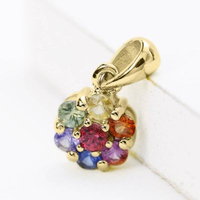 OSAKA PENDANT IN 14K GOLD by EQUALLI.COM