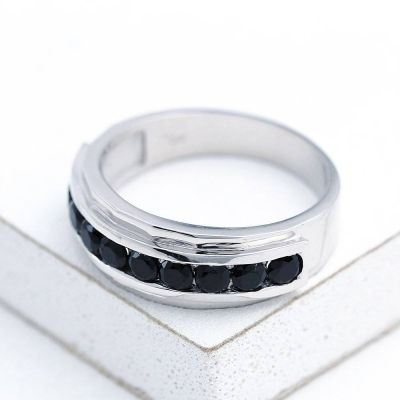 BERLIN RING AT NIGHT IN STERLING SILVER  By EQUALLI.com
