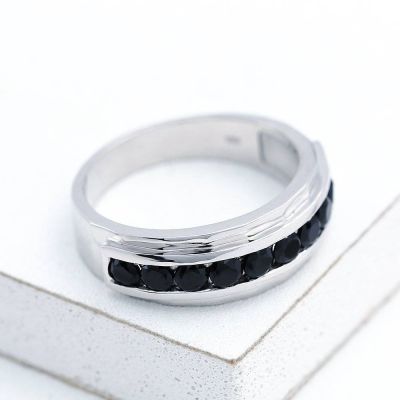 BERLIN RING AT NIGHT IN STERLING SILVER  By EQUALLI.com