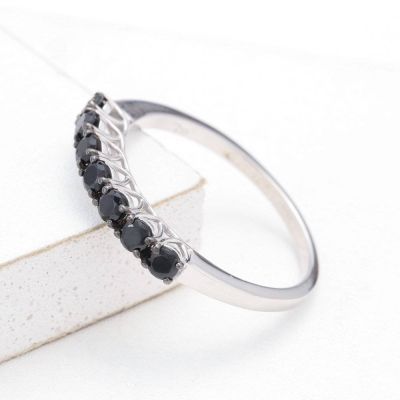LOS ANGELES RING AT NIGHT IN STERLING SILVER  By:EQUALLI.com