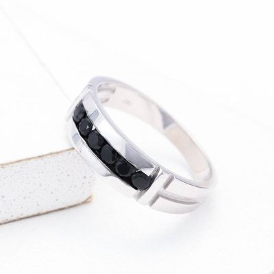 AMSTERDAM RING AT NIGHT IN STERLING SILVER  By:EQUALLI.com