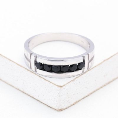 AMSTERDAM RING AT NIGHT IN STERLING SILVER  By:EQUALLI.com