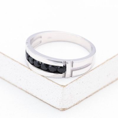 AMSTERDAM RING AT NIGHT IN STERLING SILVER  By:EQUALLI.com