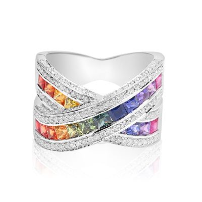 PRAGUE RING IN STERLING SILVER by EQUALLI.COM