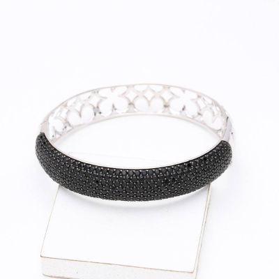 SITGES AT NIGHT BANGLE IN STERLING SILVER by EQUALLI