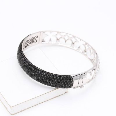 SITGES AT NIGHT BANGLE IN STERLING SILVER by EQUALLI