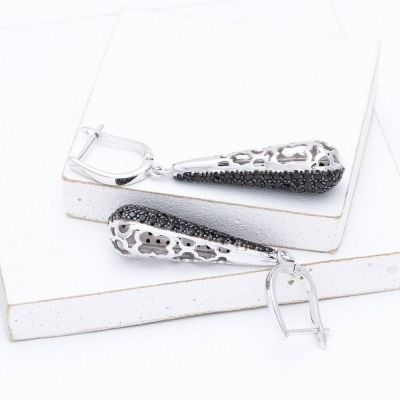 BURLINGTON AT NIGHT EARRINGS IN STERLING SILVER by EQUALLI.COM