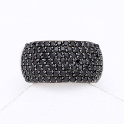BURLINGTON AT NIGHT RING IN STERLING SILVER by EQUALLI.COM