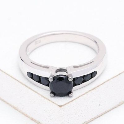 TUCSON AT NIGHT RING IN STERLING SILVER by EQUALLI.COM