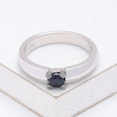 VANCOUVER AT NIGHT RING IN STERLING SILVER by EQUALLI.COM