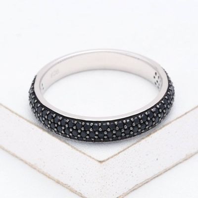 BOSTON AT NIGHT RING IN STERLING SILVER by EQUALLI.COM