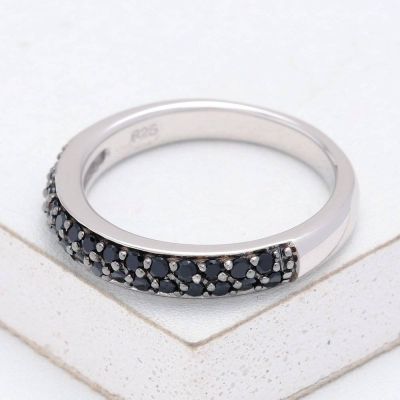 TORONTO AT NIGHT RING IN STERLING SILVER by EQUALLI.COM