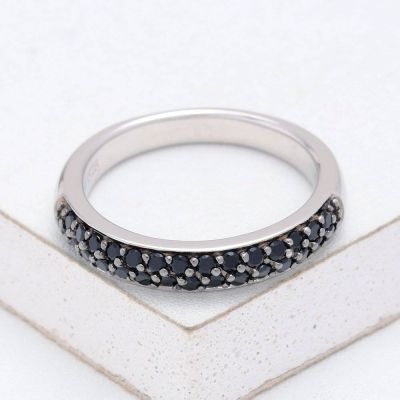 TORONTO AT NIGHT RING IN STERLING SILVER by EQUALLI.COM