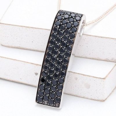 AUSTIN AT NIGHT PENDANT IN STERLING SILVER by EQUALLI.COM