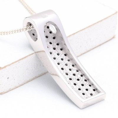 AUSTIN AT NIGHT PENDANT IN STERLING SILVER by EQUALLI.COM