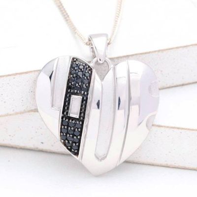 BELLAIRE AT NIGHT PENDANT IN STERLING SILVER by EQUALLI.COM