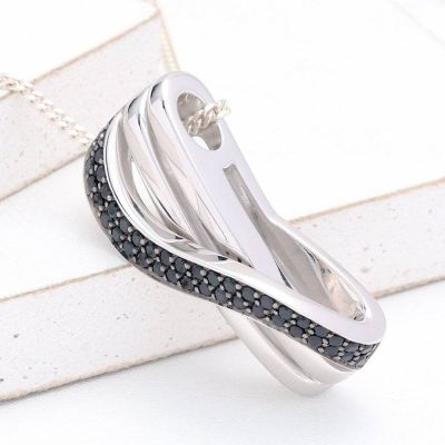 BERKELEY AT NIGHT PENDANT IN STERLING SILVER by EQUALLI.COM