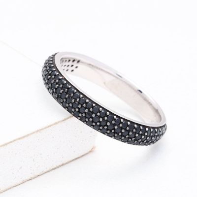 BOSTON AT NIGHT RING IN STERLING SILVER by EQUALLI.COM