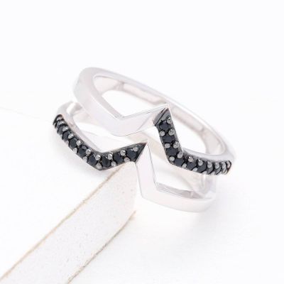DURHAM AT NIGHT RING IN STERLING SILVER by EQUALLI.COM