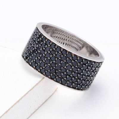AUSTIN AT NIGHT RING IN STERLING SILVER by EQUALLI.COM
