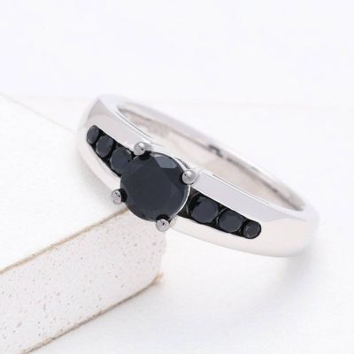 TUCSON AT NIGHT RING IN STERLING SILVER by EQUALLI.COM