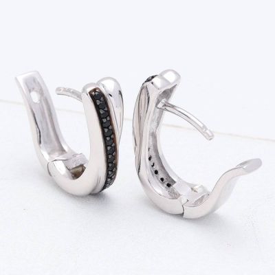 ZURICH AT NIGHT EARRINGS IN STERLING SILVER by EQUALLI.COM