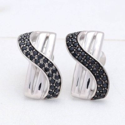 BERKELEY AT NIGHT EARRINGS IN STERLING SILVER by EQUALLI.COM