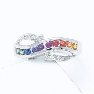 CURAQAO RING IN STERLING SILVER by EQUALLI.COM