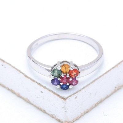 PROVIDENCE RING IN STERLING SILVER by EQUALLI.COM