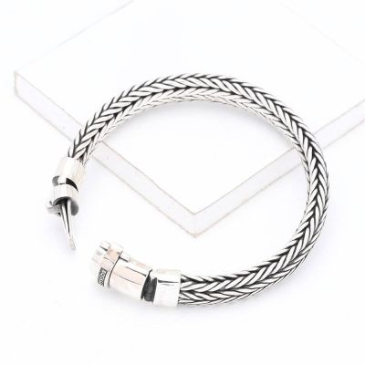 FOSTER STERLING SILVER BRACELET by EQUALLI.COM