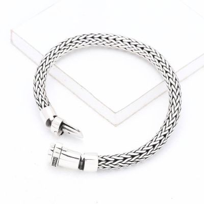 BASS STERLING SILVER BRACELET by EQUALLI.COM