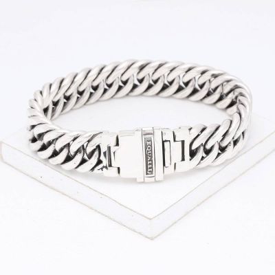 ELTON STERLING SILVER BRACELET by EQUALLI.COM
