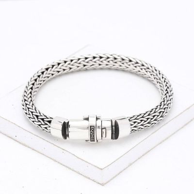 BASS STERLING SILVER BRACELET by EQUALLI.COM