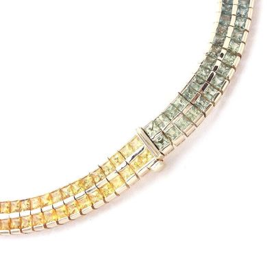 NEW YORK NECKLACE IN 14K GOLD by EQUALLI.COM