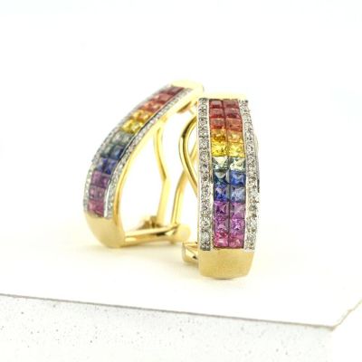 ARLINGTON EARRINGS IN 14K GOLD by EQUALLI.COM