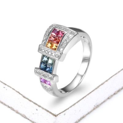 ROCHESTER RING IN STERLING SILVER by EQUALLI.COM