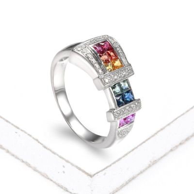 ROCHESTER RING IN STERLING SILVER by EQUALLI.COM