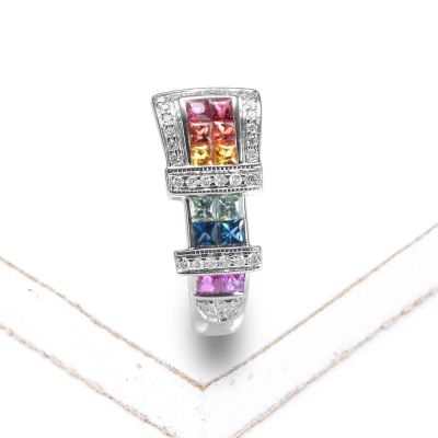 ROCHESTER RING IN STERLING SILVER by EQUALLI.COM