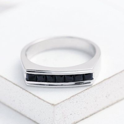 SAO PAULO RING AT NIGHT IN STERLING SILVER by EQUALLI.COM