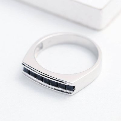 SAO PAULO RING AT NIGHT IN STERLING SILVER by EQUALLI.COM