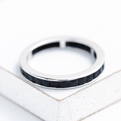 NEW YORK RING AT NIGHT IN STERLING SILVER  SAO PAULO RING AT NIGHT IN STERLING SILVER by EQUALLI.COM