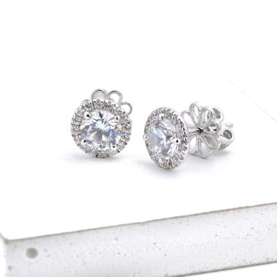 ZOE EARRINGS IN 925 STERLING SILVER BY EQUALLI.COM