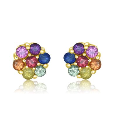 OLYMPIA EARRINGS IN 14K or 18K GOLD BY EQUALLI.COM