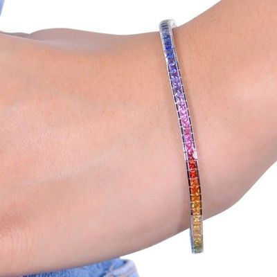 NEW YORK BRACELET IN STERLING SILVER by EQUALLI.COM